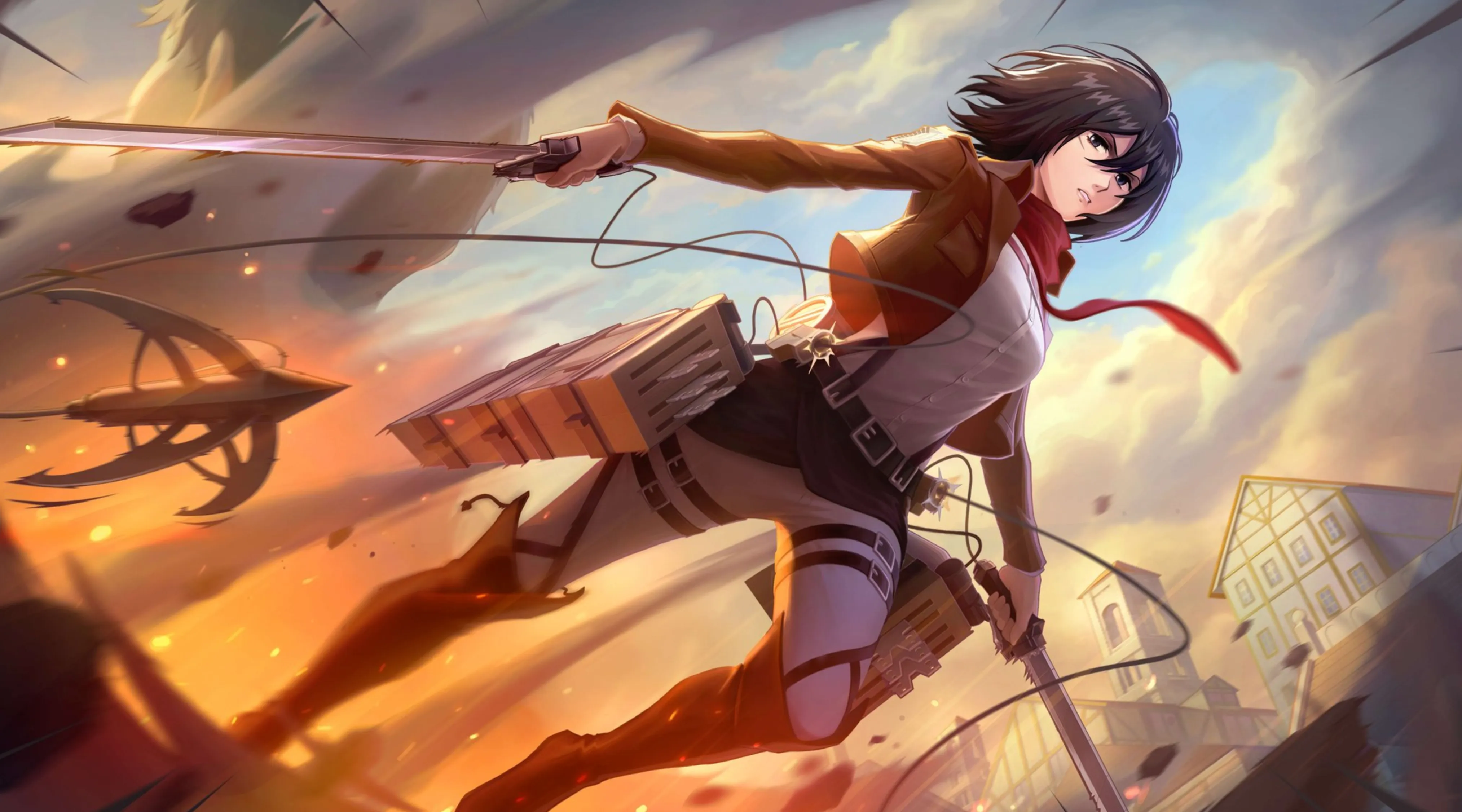 Mikasa Ackerman fanny